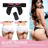 Smart Hip Glute Trainer for Butt, Glute Toning Device, EMS Wireless ABS Muscle Stimulator, Buttock Growth Massager Workout Machine for Women