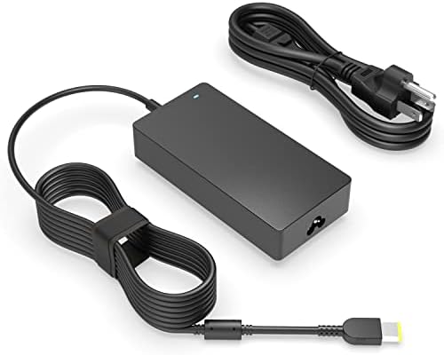 170W AC Charger Fit for Lenovo ThinkCentre M70a M70q M80q M90a M90q Neo 50a 50q Gen 1 2 3 4 5 Tiny-in-One 27, ThinkStation P3 P340 P350 P360 Ultra Tiny Workstation Desktop Laptop Power Supply Adapter