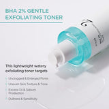 ANUA BHA 2% Gentle Exfoliating Toner, Mild Facial Exfoliant, Salicylic Acid for Pores and Sebum, Teatree Extract, Hyaluronic Acid, Ceramides (150ml / 5.07 fl.oz.)