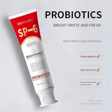 Sp-6 Ultra Whitening Toothpaste, MS DRWIKEY Probiotics Bright White Toothpaste, Sp 6 Toothpaste, Ultra Whitening Toothpaste Sp-6, Sp-6 Probiotics Whitening Toothpaste, Fresh Breath (5pcs)