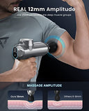 RENPHO Power Massage Gun Deep Tissue, Percussion Muscle Massage Gun for Athletes, Powerful Portable Electric Handheld Deep Tissue Massager Gun, LED Touch Display,Carry Case Gifts-FSA and HSA Eligible