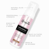 Loving Tan 2 HR Express Mousse, Dark- Streak Free, Natural looking, Professional Strength Sunless Tanner - Up to 5 Self Tan Applications per Bottle, Cruelty Free, Naturally Derived DHA - 6.7 FL Oz