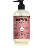 MRS. MEYER'S CLEAN DAY hand soap Scent Variety Pack, Rosemary + Basil + Geranium + Honeysuckle + Lavender + Lemon Verbena