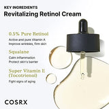 COSRX Retinol 0.5 Oil, Anti-aging Serum with 0.5% Retinoid Treatment for Face, Reduce Wrinkles, Fine Lines, & Signs of Aging, Gentle Skincare for Day & Night, Not Tested on Animals, Korean Skincare