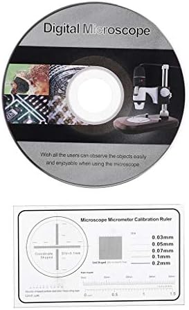 USB Digital Microscope 40-1600X Portable Magnification Endoscope with Stable Stand for Focus 3mm to 40mm Portable