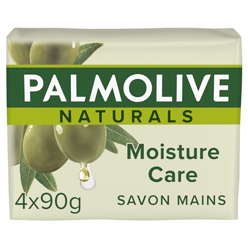 Palmolive Naturals - Moisture Care Olive & Milk soaps (Pack of 4)