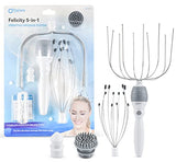 Daiwa Felicity Head Scalp Massager Scratcher 5-in-1 Stress Relief Gift Set