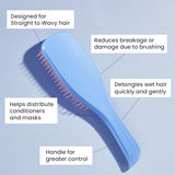 Tangle Teezer The Ultimate Detangling Brush, Dry and Wet Hair Brush Detangler for All Hair Types, Apricot Blaze