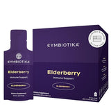 CYMBIOTIKA Elderberry Boost Supplement with Vitamin E, Organic Elderberry, Immune Support for Adults, Gluten Free, Keto, Vegan Healthy Supplements, Elderberry Flavor, 26 Pack