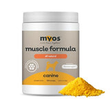 MYOS Canine Muscle Formula - Backed by Science All-Natural Muscle Building Supplement - Reduce Muscle Loss in Aging Dogs and Improve Recovery from Injury or Surgery, 12.7 Ounce