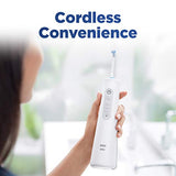 Oral-B Water Flosser Advanced, Cordless Portable Oral Irrigator Handle with 2 Nozzles