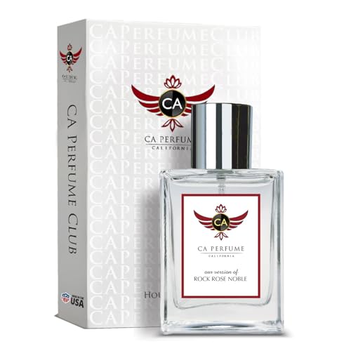 CA Perfume Impression of Rock Rose Noble Men Fragrance Spray Bottle 1.7 Fl Oz/50ml