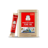 JungKwanJang Pure 100 Korean Red Ginseng Extract Powder Sticks, 28 Count