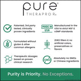 Pure Therapro Rx 100% Liposomal Vitamin C Powder, Patented PureWay Vegan Vitamin C Supplement, Supports Healthy Aging, Immune Function & Collagen Formation, Non-GMO, Made in the USA (30g, 60 Servings)