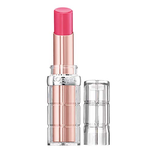 L'Oreal Paris Makeup Colour Riche Plump and Shine Lipstick, for Glossy, Radiant, Visibly Fuller Lips with an All-Day Moisturized Feel, Pitaya Plump, 0.1 oz.