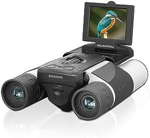 Bell+Howell BH1025HD 10x25 Binoculars with 2.5K HD Digital Camera