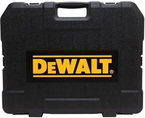 DEWALT Mechanics Tools Kit and Socket Set, 204-Piece, 1/4" & 3/8" & 1/2" Drive, MM/SAE (DWMT72165)