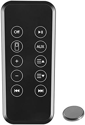 Replacement for Bose SoundDock 10 Remote with CR2025 Battery, Also Fit for Bose Sounddock Series 2 3 II III Digital Music System Remote Control