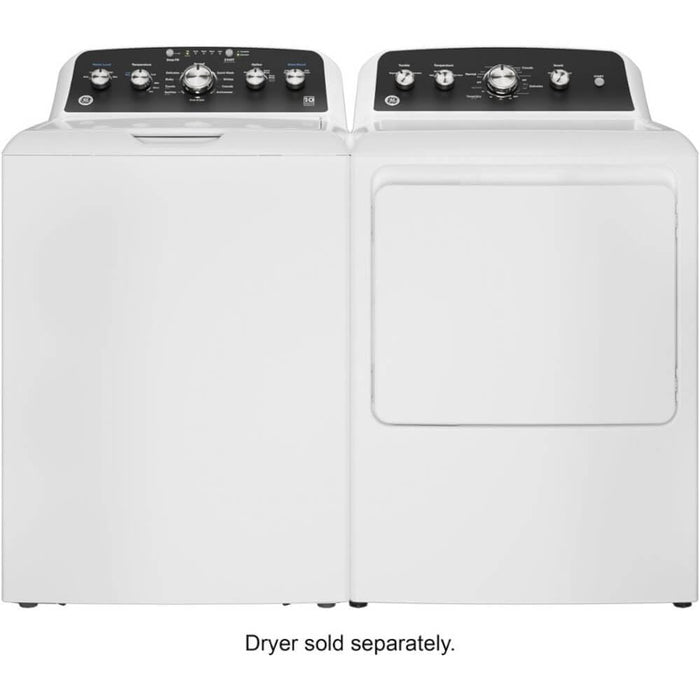 GE GTW485ASWWB 27 Inch Top Load Washer with 4.5 cu ft Capacity, Stainless Steel basket