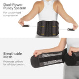 BraceAbility Back Brace for Lower Back Pain - Lumbar Corset Back Support Belt for Men and Women, Scoliosis, Sciatica Pain, Spinal Stenosis, Herniated Disc Relief - FSA Eligible, Fits 28" - 60" Waist