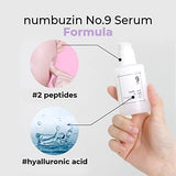 numbuzin No.9 Secret Firming Serum | Peptide, Wrinkle Care, Aging Skin, Niacinamide, Hyaluronic Acid | Korean Skin Care for Face, 1.69 fl oz