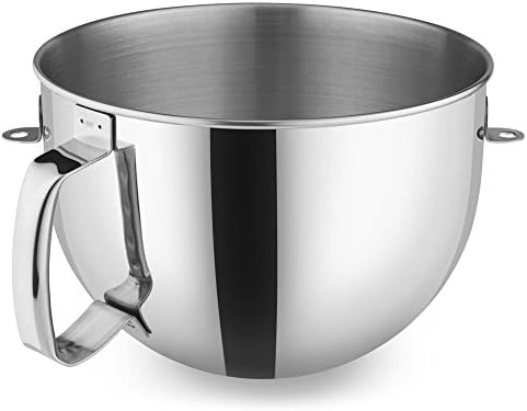 KitchenAid KA7QBOWL Stainless Steel Mixing Bowl for 7 Quart Bowl-Lift Stand Mixer