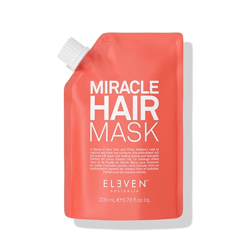 ELEVEN AUSTRALIA Miracle Hair Mask Restore & Treat Lost Moisture - 6.76 Fl Oz