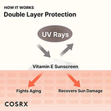 COSRX Daily SPF 50 Vitamin E Sunscreen - UVA/UVB Protection, Lightweight, No White Cast, Semi Matte Finish, Sebum Balancing, Reef Friendly