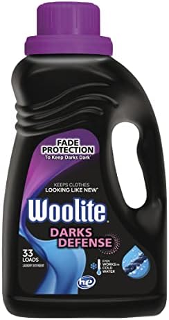 Woolite Darks Defense Liquid Laundry Detergent, Light Fresh Scent, 33 Loads, 50 Fl Oz