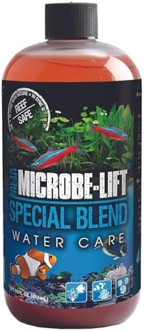 MICROBE-LIFT SBH16 Special Blend Aquarium and Fish Tank Cleaner for Freshwater and Saltwater, 16 Ounces