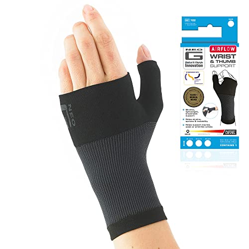 Neo-G Wrist and Thumb Support for Arthritis, Joint Pain, Tendonitis, S