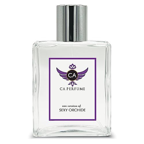 CA Perfume Impression of V Secret Sexy Orchide For Women Replica Fragrance Dupes Eau de Parfum Spray Bottle 3.4 Fl Oz/100ml-X1