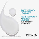 Redken Extreme Length Conditioner | Infused With Biotin and Castor Oil | For Hair Growth | Fortifies, Strengthens & Conditions Hair