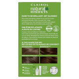 Clairol Natural Instincts Demi-Permanent Hair Dye, 5W Medium Warm Brown Hair Color, Pack of 3