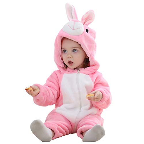 Baby Bunny Costumes Unisex Toddler Outfit Halloween Dress Up Romper 18-24 Months