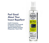 Proven Insect Repellent Spray – Keep Mosquitoes, Ticks and Flies Off, DEET Alternative Repellent, Up to 12-Hour Protection, Great for Camping or Hiking – 6 oz, Odorless Spray, 2 Pack