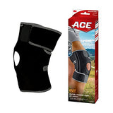 ACE Brand Adjustable Knee Brace, Left or Right, With Dual Side Stabilizers, Provide Support & Compression To Arthritic & Painful Knee Joints, Comfortable & Flexible Design, One Size Fits Most (200290)