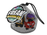 Freak Marbles Drawstring Mesh Bag | Collect, Play and Share | Includes 3 Marbles and 3 Skins