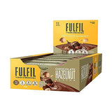 FULFIL Vitamin and Protein Bars, Hazelnut, Snack Sized Bar with 15 g Protein and 8 Vitamins Including Vitamin C, 12 Count Lot of 2