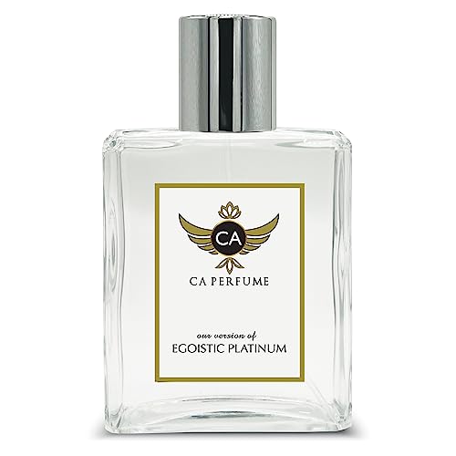 CA Perfume Impression of Egoistic Platinum For Men Fragrance Spray 3.4 Fl Oz/100ml-X1