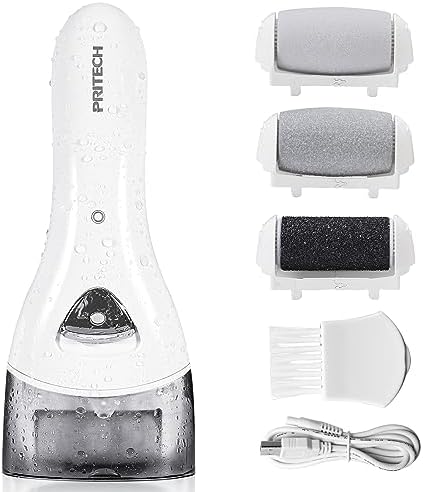 Electric Feet Callus Removers Rechargeable,Portable Electronic Foot File Pedicure Tools, Electric Callus Remover Kit,Professional Pedi Feet Care Perfect for Dead,Hard Cracked Dry Skin Ideal Gift