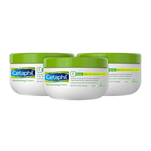 Cetaphil Moisturizing Cream, 8.8 oz (Pack of 3)