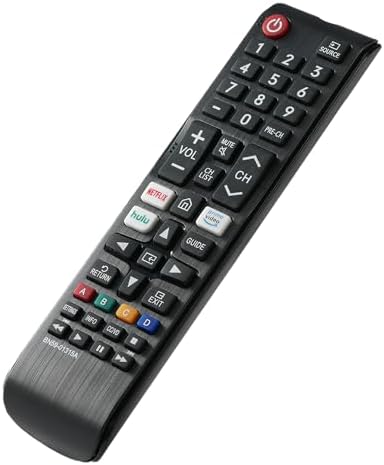 Universal Remote Control for Samsung Smart TV, Replacement for All Samsung TV and LED/LCD/Plasma TV,with Netflix Prime-Video Hulu Buttons