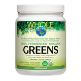 Whole Earth & Sea from Natural Factors, Organic Fermented Greens, Vegan Whole Food Supplement, Unflavored, 13.8 Oz