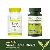 Banyan Botanicals Liver Formula - USDA Organic, 90 Tablets - Cleansing Bitter Herbs to Detoxify The Liver & Gallbladder*