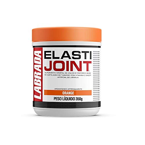 Labrada Elastijoint - Joint Support Powder, All In One Drink Mix with Glucosamine Chondroitin, MSM and Collagen, Orange,30 Servings, 13.54 Oz