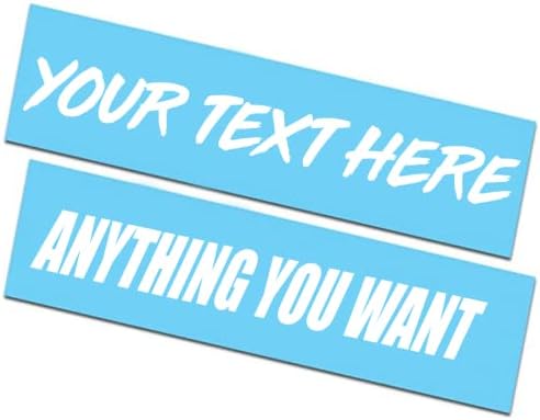 VulgrCo Design Your Own Custom Vinyl Decal Sticker Letters Initials Monogram Car Window Cup Gift License Plate Personalized Sign DIY