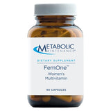 Metabolic Maintenance FemOne - Womens Multivitamin with Vitamin D3, Vitamin B12, Methylfolate - Contains Key Nutrients for Reproductive & Immune Health (90 Capsules)