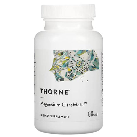 THORNE RESEARCH - Magnesium CitraMate (135mg -90 caps 1ea) 2 pack!