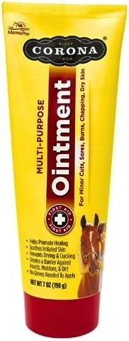 Corona Ointment for Horses Lanolin-Based Formula Helps Sooth Irritation 7 Ounces